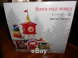 DEPT 56 NORTH POLE Village FISHER-PRICE FUN FACTORY Excellent Display