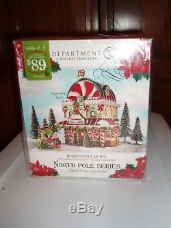 DEPT 56 NORTH POLE Village PEPPERMINT PETE'S NIB