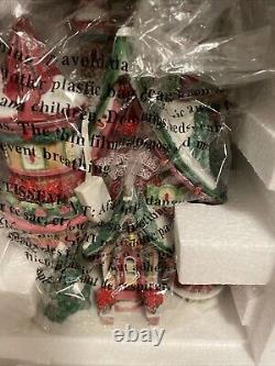 DEPT 56 NORTH POLE Village POINSETTIA PALACE NIB