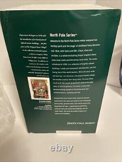 DEPT 56 NORTH POLE Village POINSETTIA PALACE NIB