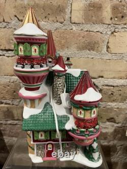 DEPT 56 NORTH POLE Village POINSETTIA PALACE NIB FREE SHIPPING