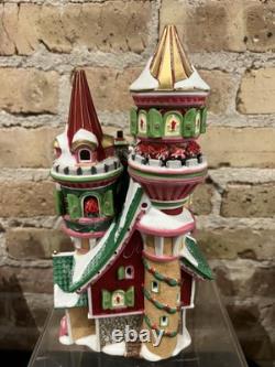 DEPT 56 NORTH POLE Village POINSETTIA PALACE NIB FREE SHIPPING
