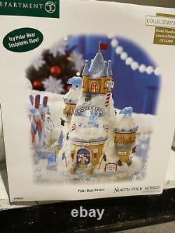 DEPT 56 NORTH POLE Village POLAR BEAR PALACE New In Box