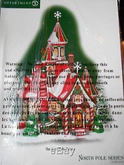 DEPT 56 NORTH POLE Village THE NORTH POLE PALACE NIB Read