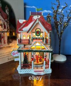 DEPT 56 North Pole BARBIE BOUTIQUE! Christmas, Lights, Doll, House