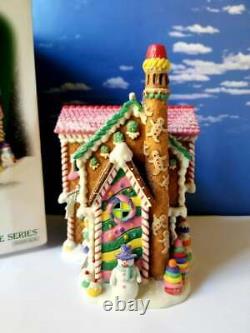 DEPT 56 North Pole SUGAR HILL ROW HOUSES! Candy, Gingerbread, Sweets, Perfect