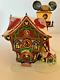 Dept 56 North Pole Series Mickey's North Pole Playhouse Figural Light-up