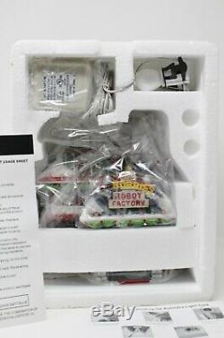 DEPT 56 North Pole Village ROBBIE'S ROBOT FACTORY Limited Edition NEW Box 799998