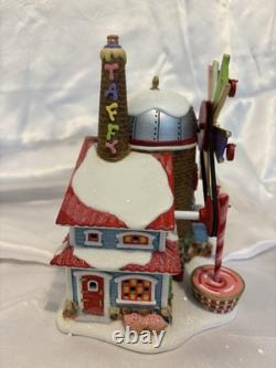 DEPT 56- THE CHRISTMAS CANDY MILL NORTH POLE SERIES #56762 with MOVING WINDMILL