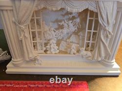 DEPT 56 Village Silhouette Treasures Dash Away All 78648 Lighted Scene 2000