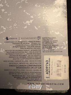 Depart 56 North Pole Series North Pole Sisal Tree Factory 2022 NIB