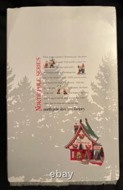 Depart 56 North Pole Series North Pole Sisal Tree Factory 2022 NIB