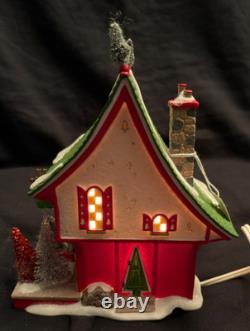 Depart 56 North Pole Series North Pole Sisal Tree Factory 2022 NIB