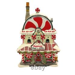 Depart 56 Peppermint Pete's Candy Factory North Pole Series Wrapper Box 4016904