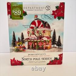 Depart 56 Peppermint Pete's Candy Factory North Pole Series Wrapper Box 4016904
