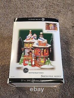 Department 56 2007 Snow Village North Pole Series Beard Trimmers Limited Ed