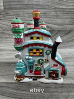 Department 56 4050964 North Pole Series North Pole Licorice Works Rare Retired