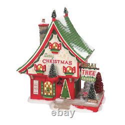 Department 56 6009763 North Pole Sisal Tree Factory North Pole