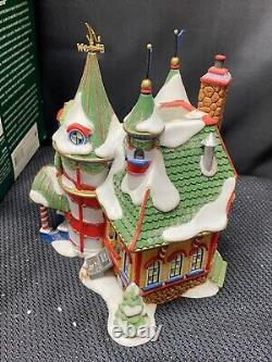 Department 56 ALFIE'S TOY SCHOOL FOR ELVES #56-56781 North Pole Series