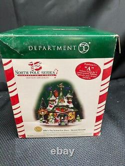 Department 56 ALFIE'S TOY SCHOOL FOR ELVES #56-56781 North Pole Series