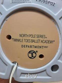 Department 56 Animated Lighted Twinkle Toes Ballet Academy 799921 Complete Works