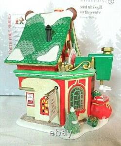 Department 56 Animated North Pole Village BuildingSt Nick's Gift Sorting Center