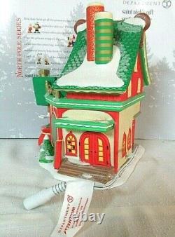 Department 56 Animated North Pole Village BuildingSt Nick's Gift Sorting Center