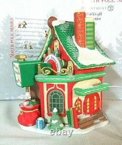 Department 56 Animated North Pole Village BuildingSt Nick's Gift Sorting Center