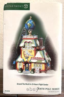 Department 56 Around The World In 24 Hours Flight Center 56.56790 retired