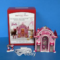 Department 56 BARBIE GOWN BOUTIQUE SET OF 2 North Pole Village 6014682 BRAND NEW