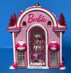 Department 56 BARBIE GOWN BOUTIQUE SET OF 2 North Pole Village 6014682 BRAND NEW