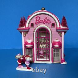 Department 56 BARBIE GOWN BOUTIQUE SET OF 2 North Pole Village 6014682 BRAND NEW