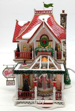 Department 56 Barbie Boutique Lighted House 2001 North Pole Series 56.56739