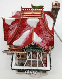 Department 56 Barbie Boutique Lighted House 2001 North Pole Series 56.56739