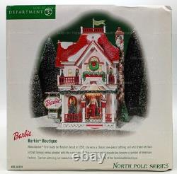 Department 56 Barbie Boutique Lighted House 2001 North Pole Series 56.56739 Department 56 Barbie Boutique Lighted House 2001 North Pole Series 56.56739