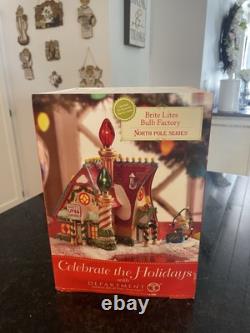 Department 56 Brite Lites Bulb Factory North Pole SeriesChristmas READ