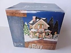 Department 56 Bucks County Country Quilts & Pies Snow Village 55072 Complete