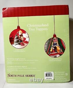 Department 56 CHRISTMASLAND TREE TOPPERS North Pole Series 56960 NIB