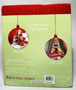 Department 56 CHRISTMASLAND TREE TOPPERS North Pole Series 56960 NIB