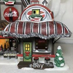 Department 56 COCA-COLA FIZZ FACTORY 56754 North Pole Series Open Box