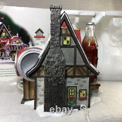 Department 56 COCA-COLA FIZZ FACTORY 56754 North Pole Series Open Box