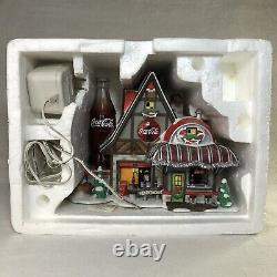 Department 56 COCA-COLA FIZZ FACTORY 56754 North Pole Series Open Box