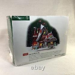 Department 56 COCA-COLA FIZZ FACTORY 56754 North Pole Series Open Box