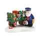 Department 56 Ceramic North Pole Village Christmas Toys On Schedule Decoration