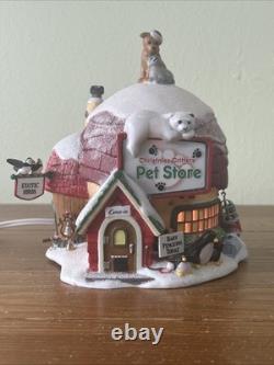 Department 56 Christmas Critters Pet Shop North Pole Series Retired 56772 W BOX