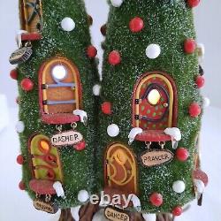 Department 56 Christmas North Pole Woods Light Up Reindeer Condo 2000 #56.56886