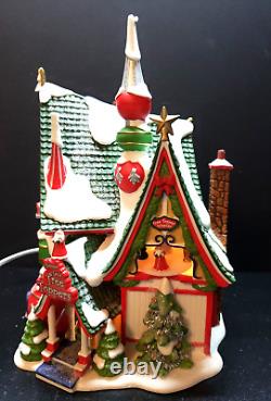 Department 56 Christmasland Tree Toppers North Pole Series Lit #402870 MINT Read