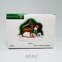 Department 56 Dasher North Pole Series Retired 2008 804451 With BOX RARE