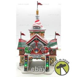 Department 56 Disney Cars North Pole Rally Center North Pole Series Lighted 2011