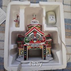 Department 56 Disney Cars North Pole Rally Center North Pole Series Lighted 2011